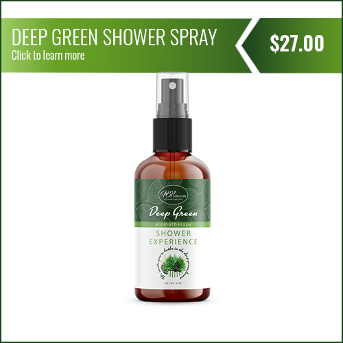 Deep Green Aromatherapy Shower Experience