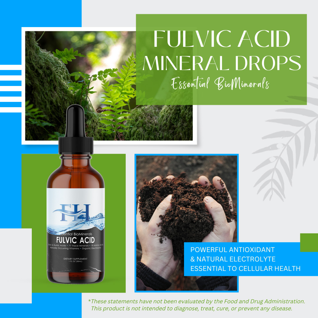 Fulvic Acid Mineral Drops