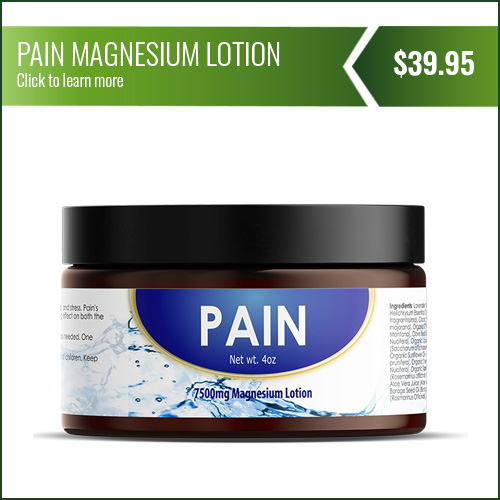 Pain Magnesium Lotion