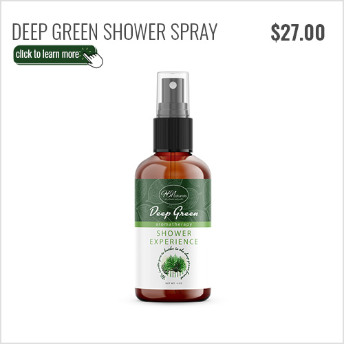 Deep Green Aromatherapy Shower Experience